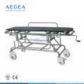 AG-HS014 with artificial leather mattress patient ambulance transport medical stretcher for sale